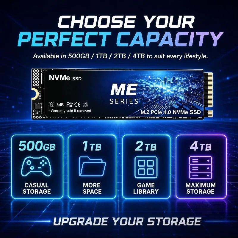 New ME SERIES NVMe PCIe 4.0 M. - M.2 Nvme 4Tb Pcie 4.0 Ssd ulasan dan harga