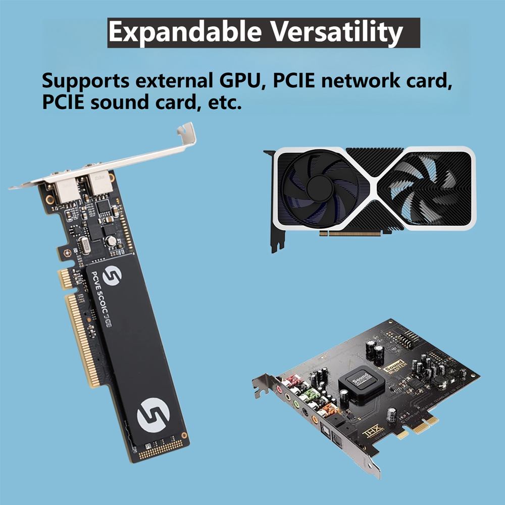 Oculink eGPU Graphics Card Doc - External Gpu Dock Pcie 4.0 Oculink ulasan dan harga