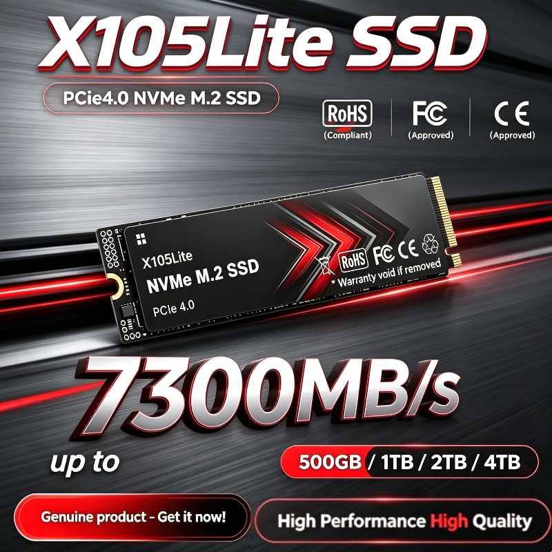 X105Lite 500GB-4TB M.2 PCIe 4. - M.2 Nvme 4Tb Pcie 4.0 Ssd ulasan dan harga