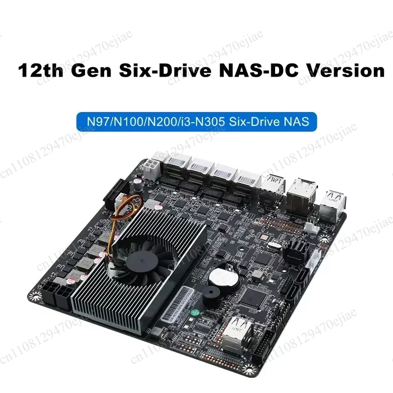 N100 Mini ITX NAS Motherboard  - Nas Motherboard N100 6 Sata ulasan dan harga