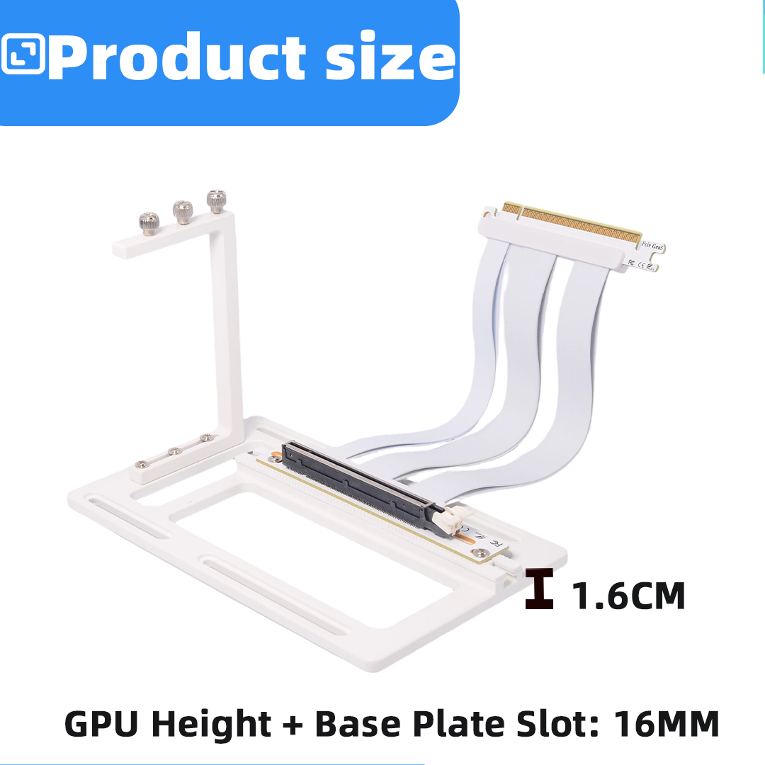 PCIe 5.0 /4.0 /3.0 X16 90 Degr - Pcie 4.0 X16 Riser Cable 90 Degree ulasan dan harga