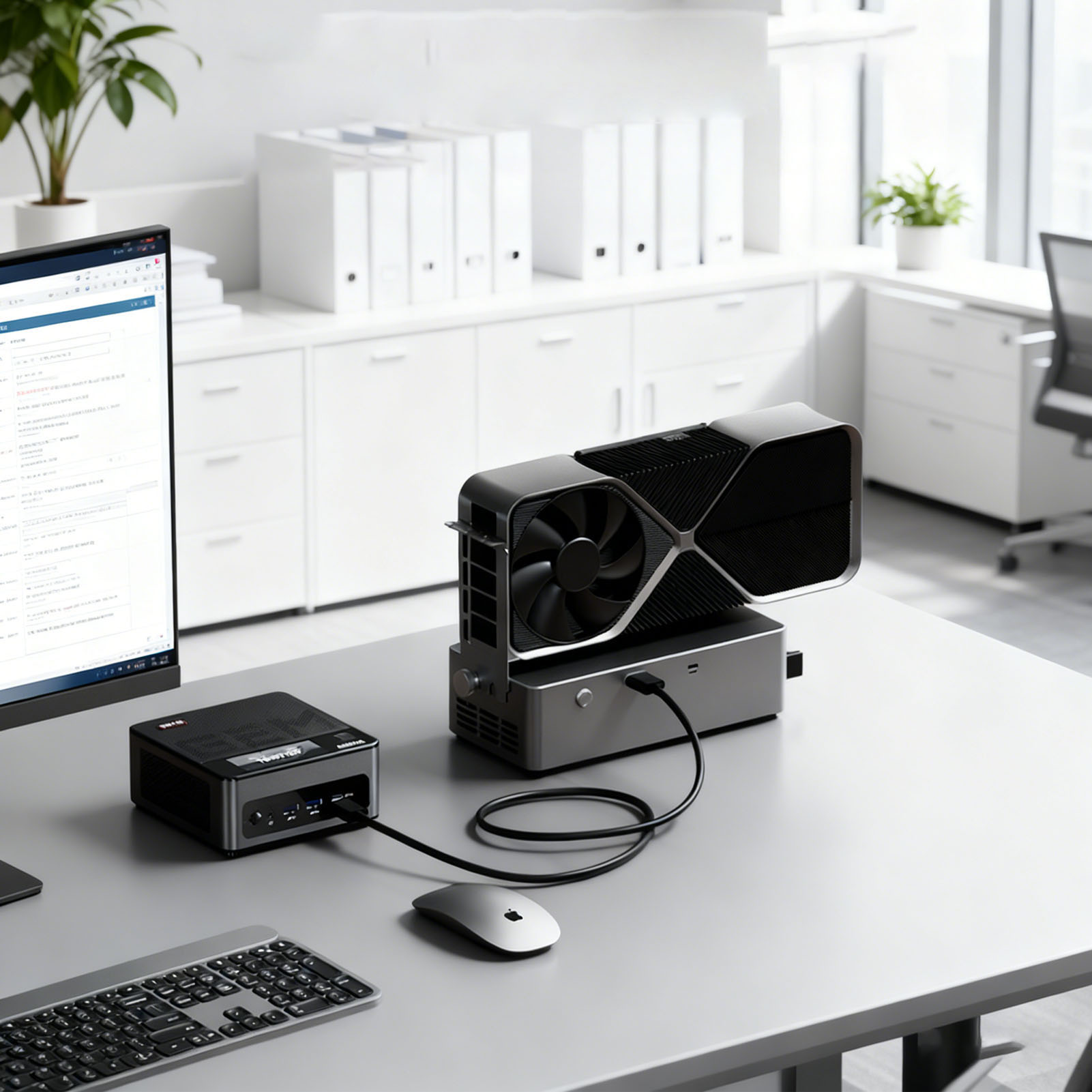 800W PSU PCIe 4.0 X4 External  - External Gpu Dock Pcie 4.0 Oculink ulasan dan harga