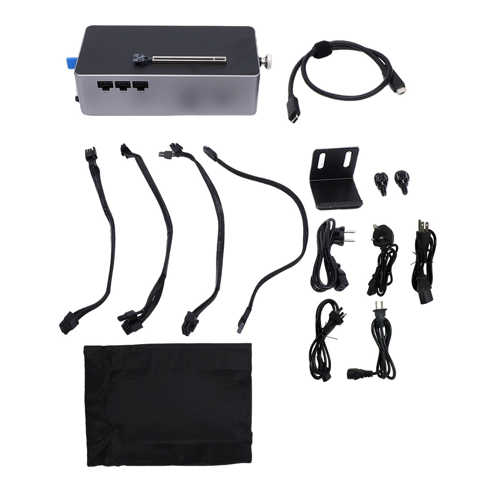 800W PSU PCIe 4.0 X4 External  - External Gpu Dock Pcie 4.0 Oculink ulasan dan harga