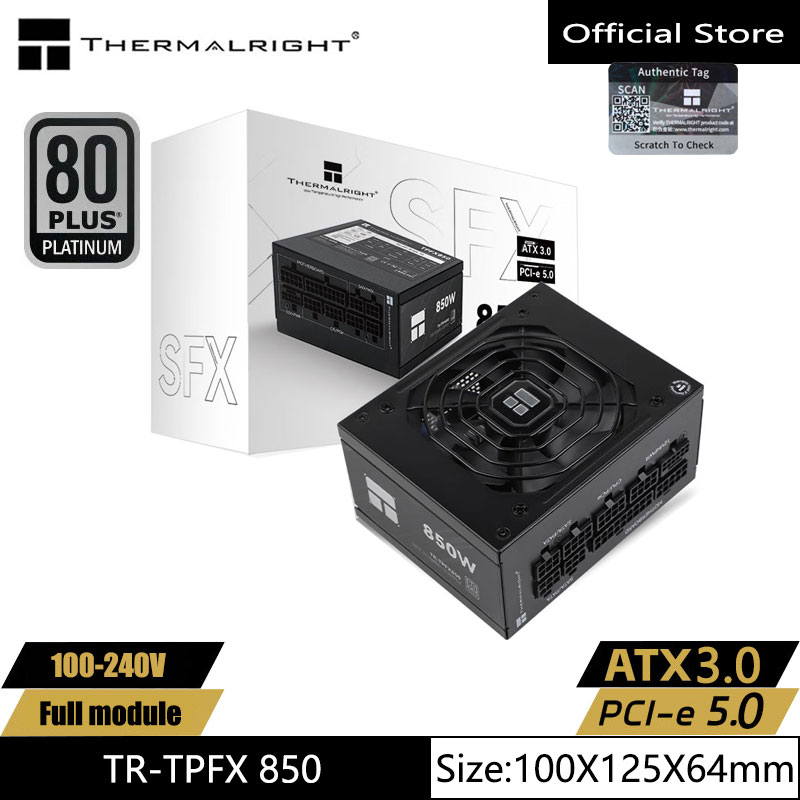 Thermalright TR-TPFX850 comput - Sfx Power Supply 850W Gold ulasan dan harga